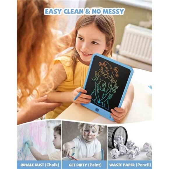 LCD Writing Tablet 10 Inch, Toys for 3 4 5 6 7 8 9 10 Year Old Boys Girls - Picture 5 of 7